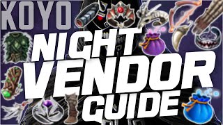 Black Desert Online  Night Vendor Guide [upl. by Jaynell]