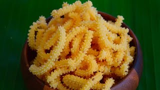 பட்டர் முறுக்கு  Butter Murukku Recipe in Tamil  Evening Snacks recipe in Tamil  Murukku in Tamil [upl. by Ocirnor64]