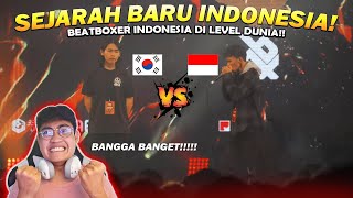 BEATBOXER KEBANGGAAN INDONESIA🇮🇩 Marvelous 🇮🇩 vs Serpent 🇰🇷 GBB 2023  U18 Quarter Final REACT [upl. by Arrimat685]