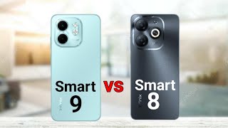 Infinix Smart 9 vs Infinix Smart 8 [upl. by Niraj]