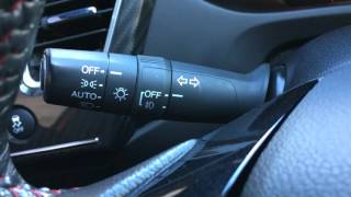 How to turn on your headlights and fog lights in a 2014 Honda Civic SI [upl. by Purvis]