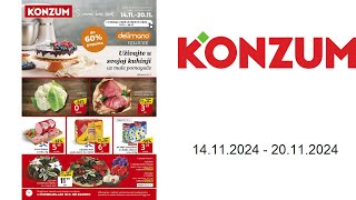 Konzum katalog HR  1411  20112024 [upl. by Steinway]