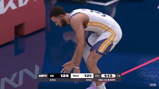 NBA 2K25 Gameday Mode  WARRIORS vs WIZARDS FULL GAME HIGHLIGHTS [upl. by Latihs480]