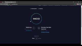 SpeedTest Movistar Fibra Argentina 300MB simetrico  Febrero 2019 [upl. by Lemuel]