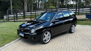 Corsa Wagon baixo com aro 17 lindo demais [upl. by Low]