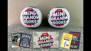 Zuru Mini Brands Books Edition Series 1 Unboxing [upl. by Radke]