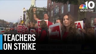 North Shore teachers remain on strike as governor calls for resolution [upl. by Firman]