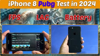 iPhone 8 PUBG Test in 2024🔥 Detailed BGMI Test in hindi  Still 60FPS king🤯 [upl. by Assyram]