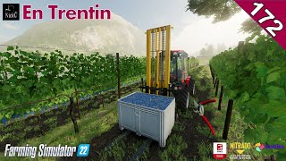 FARMING SIMULATOR 22 ⛰️ La vendemmia a mano nel vigneto terrazzato con il Carraro e muletto ep172 [upl. by Liz854]