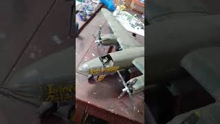 My B26 Marauder in 148 Scale ww2 aircraft usarmyaircorps modelkit [upl. by Rostand]