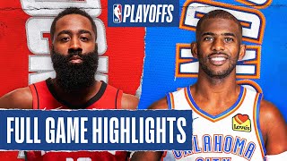 ROCKETS at THUNDER  FULL GAME HIGHLIGHTS  August 24 2020 [upl. by Ahsauqal]