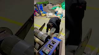 PLASTIC SHOPING BAGS FACTORY viralvideo machine plasticbag youtubeshorts [upl. by Paulina]