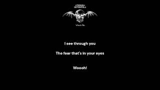 Avenged Sevenfold  Remenissions Drop C  Lyrics [upl. by Llehsim]