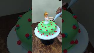 Doll Cake design youtubeshorts shortvideo trending dollcake dollcakedesign [upl. by Elohcin]