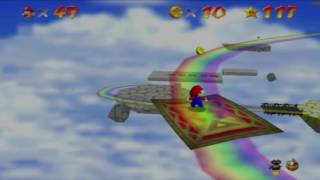 Super Mario 64  Regenbogen Raserei  Schau dir den Regenbogen an [upl. by Nicolis]