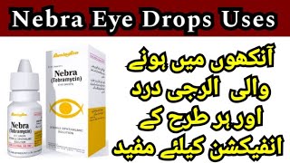 Nebra eye drops Tobramycin Uses benefits and side effects [upl. by Rundgren701]