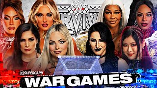 WWE 2K24  War Games Match  Team Liv VS Rhea  Survivor Series [upl. by Gunn]