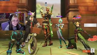 ASPEN TOP 500 KIRIKO GAMEPLAY  FROGGER  SURAVASA  OVERWATCH 2 SEASON 14 [upl. by Wolfson867]