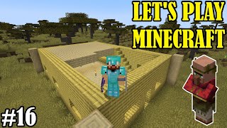 Starting A Village from Scratch  Lets Play Minecraft 121 Episode 16 [upl. by Eidaj]