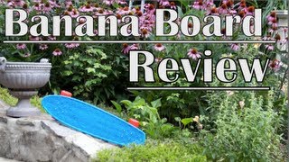 Gold Cup Banana Board  Review  Test Ride [upl. by Vaios]