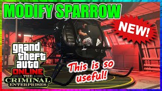 SPARROW IMPROVEMENTS  This Is So Useful The Criminal Enterprises DLC  GTA 5 ONLINE [upl. by Runstadler691]