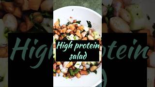 High protein saladprotein saladhigh protein dietsalad recipessalad for weight lossshorts [upl. by Hax]