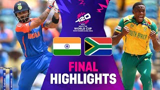 India vs South Africa Highlights  ICC T20 World Cup 2024 Final  Ind vs Sa Highlights  Ind vs Sa [upl. by Einhoj440]