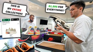 I Spent 5000 on FIVE Sneaker Collections [upl. by Oluap]