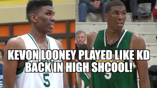 Kevon Looney UNREAL GUARD SKILLS Back in HS Golden State Warriors Legend [upl. by Dehnel]