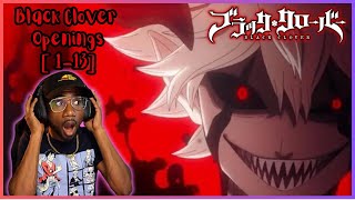 Reacting to Black Clover Openings  Best Anime Music Ever [upl. by Bryana]