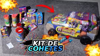 COMPRE CARRITO LLENO DE COHETES IMPORTADOS PIROTECNIA 2023 [upl. by Aicirt229]