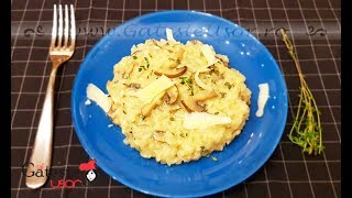 Risotto cremos cu Ciuperci si Parmezan  Reteta Delicioasa [upl. by Magdalen478]