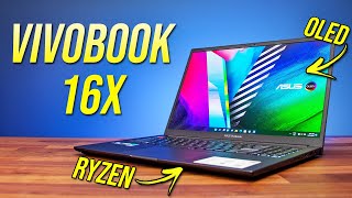 ASUS Vivobook 16X OLED Review  AMD amp OLED Together [upl. by Anaitit]