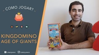 KINGDOMINO AGE OF GIANTS  Como Jogar [upl. by Bert]