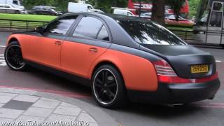 RRR Maybach 57  Matte BlackOrange [upl. by Aneeram]