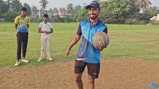 SRITBM Cricket Academy  Fast Bowling Run up Correction using Medicine Ball  Tamil [upl. by Aymer539]