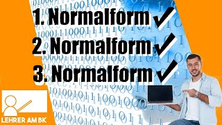 Normalisierung in Datenbanken 1 bis 3 Normalform [upl. by Liartnod]