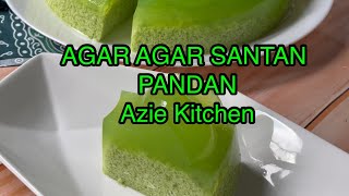 Agar Agar Santan Pandan [upl. by Cartie]