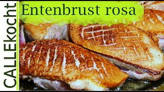 Knusprige Entenbrust rosa braten Rezept mit Orangen [upl. by Amrita887]