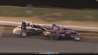 Highlights 2016 Du Quoin USAC Silver Crown [upl. by Akemot739]