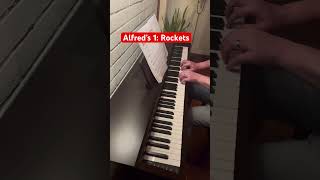 Rockets Alfred’s basic adult piano course level 1 piano by Borédas Dionys [upl. by Anerev]