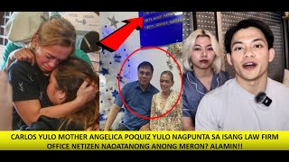 CARLOS YULO MOM ANGELICA IBINALANDRA ANG PAGPUNTA NIYA SA ISANG ABUGADOANGE NAGPASALAMAT SA ABUGADO [upl. by Siva]