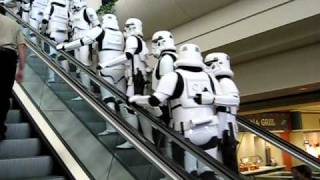 Star Wars Stormtrooper Escalator [upl. by Aratahs]