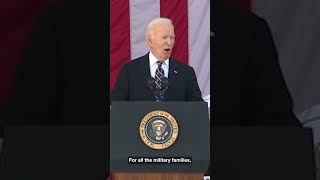 Biden addresses nation during Veterans Day announces expansion of PACT act [upl. by Mcwherter]