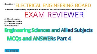 REE Board Exam Reviewer ESAS Part 4  50  Items  Objective type Questions and Answers [upl. by Stila353]