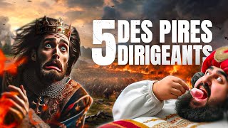 5 Des PIRES Dirigeants de lHISTOIRE [upl. by Ecniv]