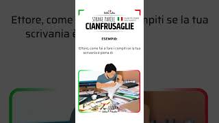 🇮🇹SHORT ITALIAN LESSONS  Cianfrusaglie  Italian words [upl. by Hairem288]