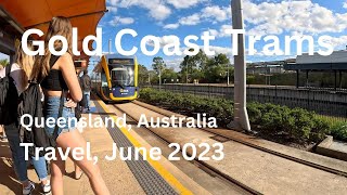 Gold Coast Trams  Australia 4K [upl. by Ahsineg882]