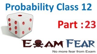 Maths Probability part 23 Random variables  Examples CBSE Mathematics XII 12 [upl. by Erica657]