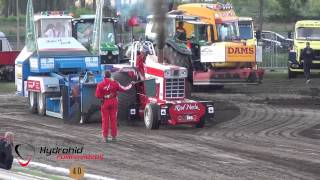 Hytec Redneck  To the hill  Big Turbo Explosion  Tractorpulling Staphorst 2014 [upl. by Schweiker]